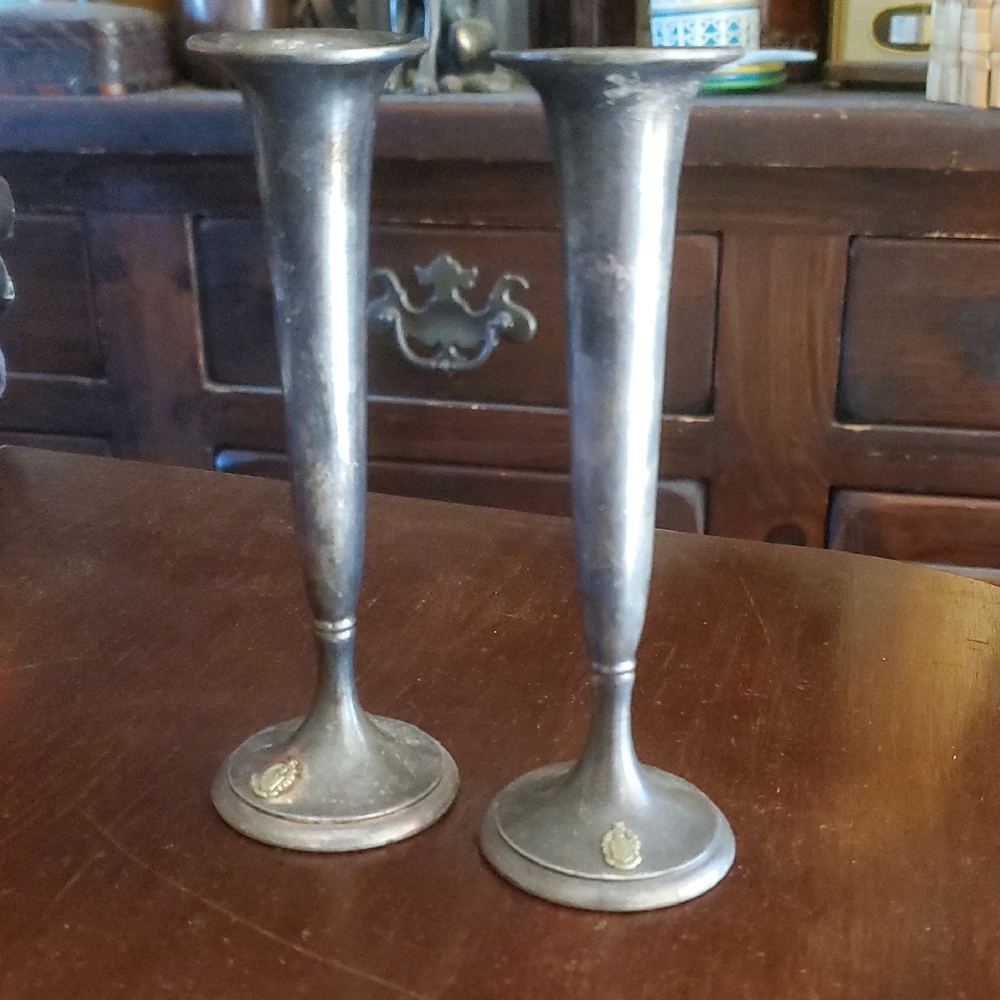 Pair of Jennings Brothers Candle Sticks